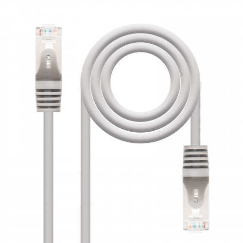 Nanocable 10m Cat6e cable de red Gris F/UTP (FTP) - imagen 1