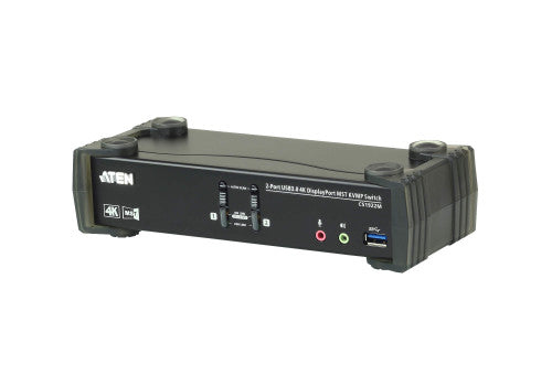 Imagen de ATEN Switch KVMP™ DisplayPort 4K MST USB 3.0 de 2 puertos (cables incluidos)