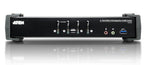 Aten Umschalter interruptor KVM Negro - imagen 3