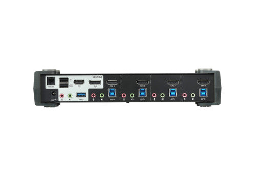 ATEN Switch KVMP™ DisplayPort 4K MST USB 3.0 de 4 puertos (cables incluidos) - imagen 2