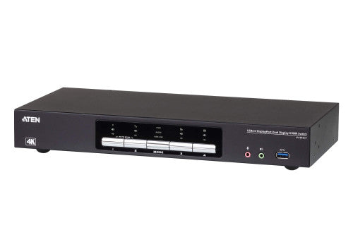 Imagen de ATEN Switch KVMP™ DisplayPort 4K dual display USB 3.0 de 4 puertos
