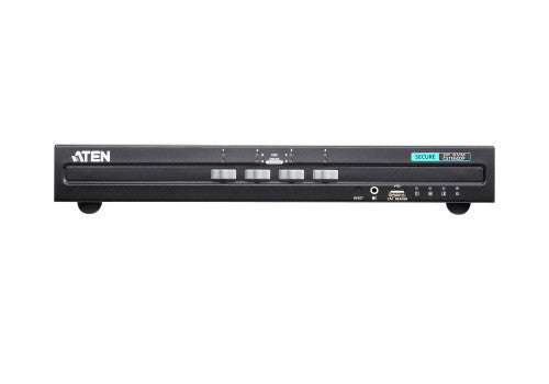 Imagen de ATEN Switch KVM seguro DisplayPort USB de 4 puertos (compatible con PSS PP v3.0)