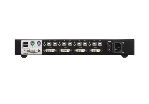ATEN Switch KVM seguro DVI USB de 4 puertos (compatible con PSS PP v3.0) - imagen 2