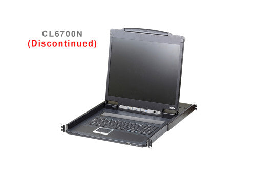 ATEN Consola LCD single rail (HDMI / DVI / VGA, USB) - imagen 2