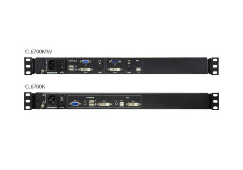 ATEN Consola LCD single rail (HDMI / DVI / VGA, USB) - imagen 3