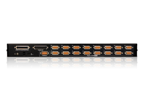 ATEN Switch KVM VGA PS/2-USB de 16 puertos con puerto para conexión en cadena y periféricos USB - imagen 2