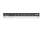 Aten Consola LCD single rail con switch KVM integrado VGA PS/2-USB de 8 puertos - imagen 2