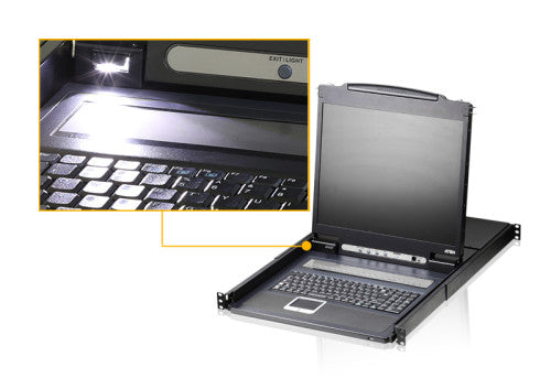 Aten CL1316 interruptor KVM Montaje en rack Negro - imagen 3
