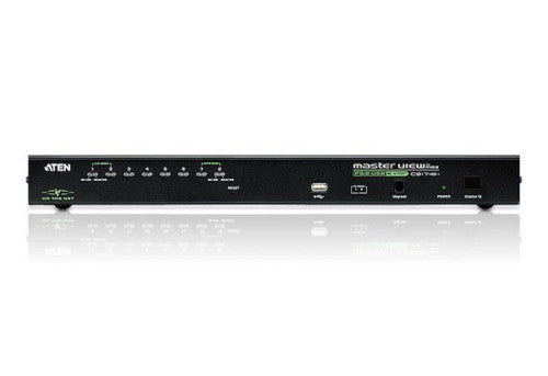 ATEN Switch KVM por IP VGA PS/2-USB de 8 puertos con acceso compartido desde consolas local/remota - imagen 3