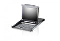 Imagen de Aten Consola LCD single rail con switch KVM integrado VGA PS/2-USB de 16 puertos