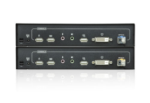 ATEN Extensor KVM óptico DVI USB (1920 x 1200 a 600m) - imagen 2