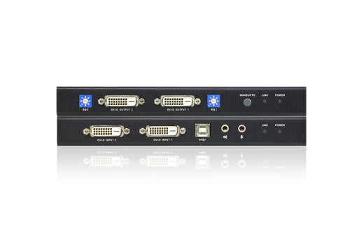 ATEN Extensor KVM Cat 5 DVI dual display USB (1024 x 768 a 60m) - imagen 3