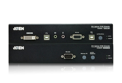 ATEN Extensor KVM óptico DVI USB (1920 x 1200 a 600m) - imagen 3