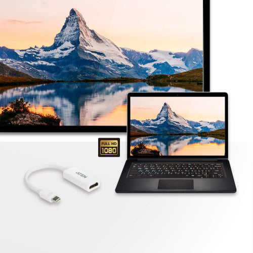 ATEN Adaptador de Mini DisplayPort a HDMI - imagen 3