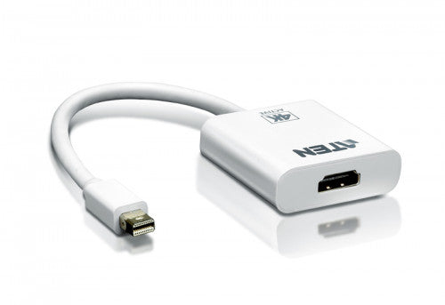 ATEN Adaptador activo de Mini DisplayPort a HDMI 4K