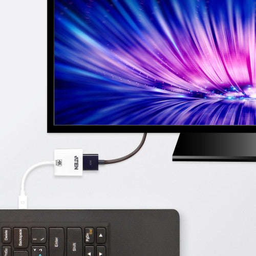 ATEN Adaptador activo de Mini DisplayPort a HDMI 4K - imagen 2