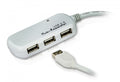 Imagen de ATEN Cable extensor USB 2.0 de 12 m con hub de cuatro puertos (soporta conexión en cadena hasta 60 m)