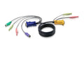 Imagen de Aten Cable KVM PS/2 con audio y SPHD 3 en 1 de 1,8 m