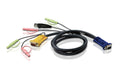 Imagen de Aten Cable KVM USB con audio y SPHD 3 en 1 de 5 m