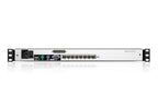 Aten Consola LCD dual rail con switch KVM integrado multi-interfaz Cat 5 de 8 puertos - imagen 2
