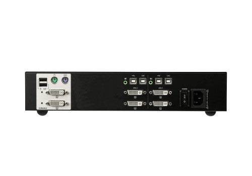 Aten Switch KVM seguro DVI dual display USB de 2 puertos (compatible con PSS PP v3.0) - imagen 2