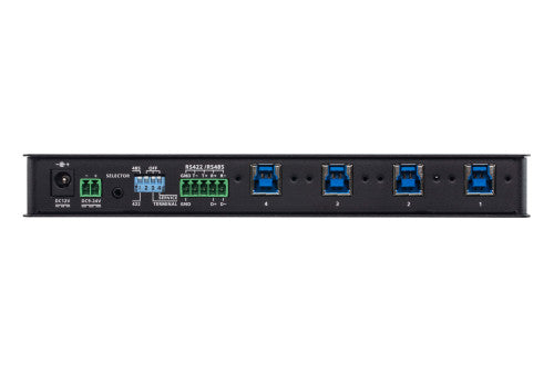 ATEN Switch de periféricos formato industrial USB 3.2 Gen 1 de 4 x 4 puertos - imagen 2