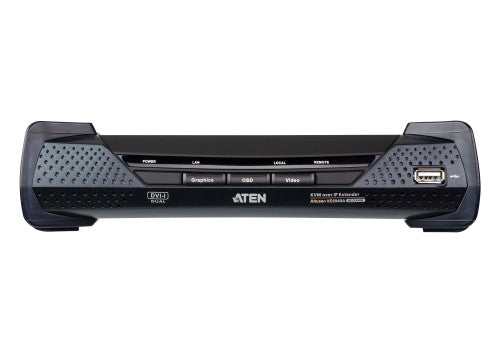 ATEN Receptor KVM por IP DVI-I dual display USB - imagen 3