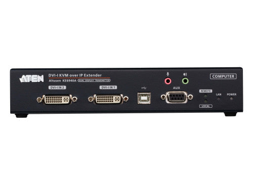 ATEN Transmisor KVM por IP DVI-I dual display USB - imagen 3