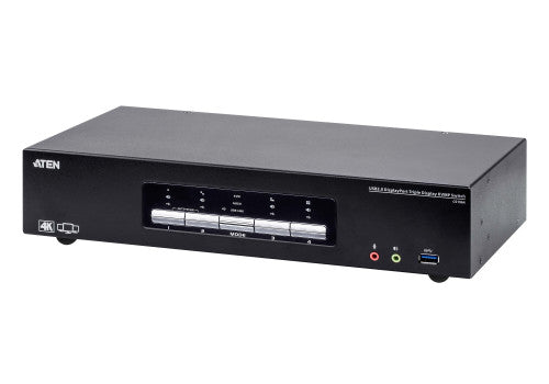 Imagen de ATEN Switch KVMP™ DisplayPort 4K triple display USB 3.0 de 4 puertos