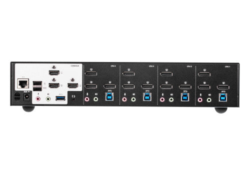 ATEN Switch KVMP™ DisplayPort 4K triple display USB 3.0 de 4 puertos - imagen 2