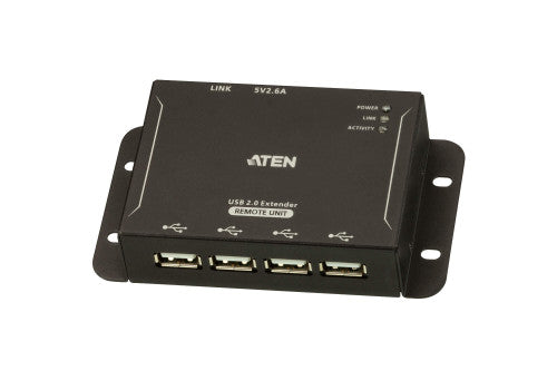 ATEN Extensor USB 2.0 por Cat 5 con hub de cuatro puertos (hasta 50 m) - imagen 2