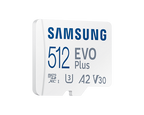 Samsung Tarjeta de Memoria MicroSDXC UHS-I 512 GB 130 MB/s Clase 10 U3 V30 - imagen 3