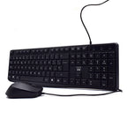 Ewent EW3006 teclado USB QWERTY Español Negro - imagen 2