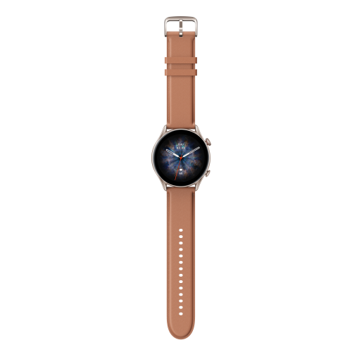 Amazfit GTR 3 Pro 3,68 cm (1.45") 46 mm AMOLED Marrón GPS (satélite) - imagen 2