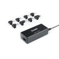 TooQ TQLC-65BS02AT adaptador e inversor de corriente Interior 65 W Negro - imagen 1
