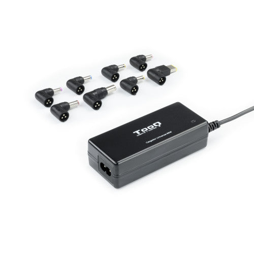 TooQ TQLC-65BS02AT adaptador e inversor de corriente Interior 65 W Negro - imagen 1