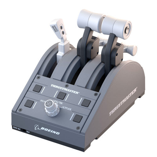 Thrustmaster TCA QUADRANT Boeing X Box Series et PC double manette des gaz - Att Gris USB Palanca de mando PC, Xbox, Xbox One X, Xbox Series S - imagen 1