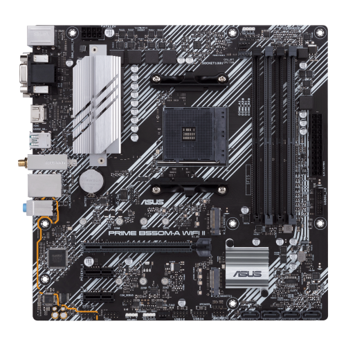 ASUS PRIME B550M-A WIFI II AMD B550 Zócalo AM4 micro ATX - imagen 1
