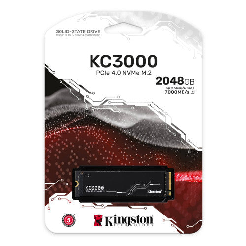 Kingston Technology KC3000 M.2 2048 GB PCI Express 4.0 3D TLC NVMe - imagen 3