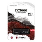 Kingston Technology KC3000 M.2 512 GB PCI Express 4.0 3D TLC NVMe - imagen 3