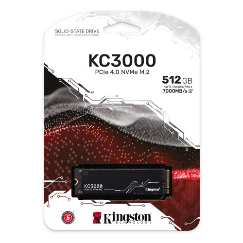 Kingston Technology KC3000 M.2 512 GB PCI Express 4.0 3D TLC NVMe - imagen 3