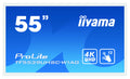 iiyama ProLite TF5539UHSC-W1AG monitor pantalla táctil 139,7 cm (55") 3840 x 2160 Pixeles Multi-touch Multi-usuario Blanco - imagen 1