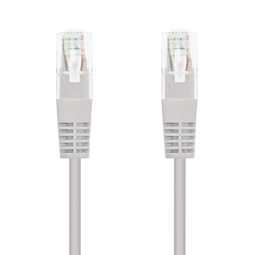 Nanocable Cable de red latiguillo RJ45 Cat.6 UTP AWG24, Gris, 1.5m - imagen 2