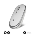 Subblim RATÓN ÓPTICO INALÁMBRICO WIRELESS MINI MOUSE SILVER - imagen 1