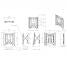 SOPORTE VERTICAL PARA VIDEOWALL VOGEL'S / PFW6885 / NEGRO - imagen 2
