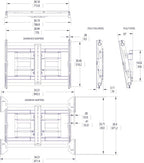VOGELS GAMA PROFESIONAL PFW 6000 SERIES NEGRO - imagen 2