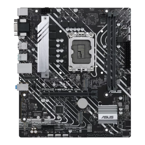 Asus (A) PLACA ASUS PRIME H610M-A D4-CSM,INTEL,1700,H610,2DDR4,MATX - imagen 1