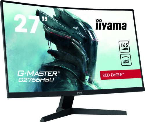 Iiyama MONITOR IIYAMA 27" GAMING G2766HSU-B1, FHD, 1920 x 1080, 1MS, 165HZ, ALT, INCL, REG ALT, USB, HDMI, DISPLAYPORT - imagen 1