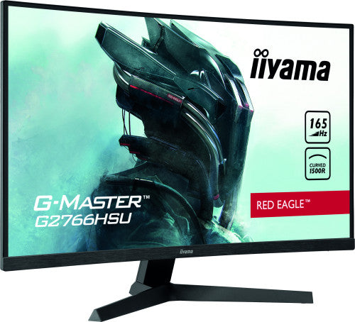 Iiyama MONITOR IIYAMA 27" GAMING G2766HSU-B1, FHD, 1920 x 1080, 1MS, 165HZ, ALT, INCL, REG ALT, USB, HDMI, DISPLAYPORT - imagen 2