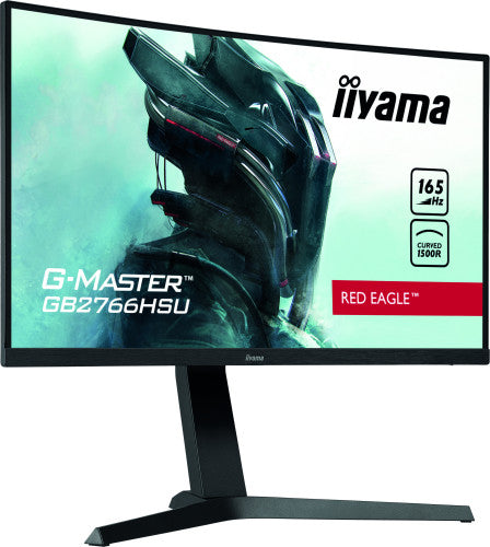 Iiyama MONITOR IIYAMA 27" GAMING GB2766HSU-B1,FHD, 1920 x 1080, 1MS, 165HZ, ALT, INCL, REG ALT, USB, HDMI, DISPLAYPORT - imagen 1